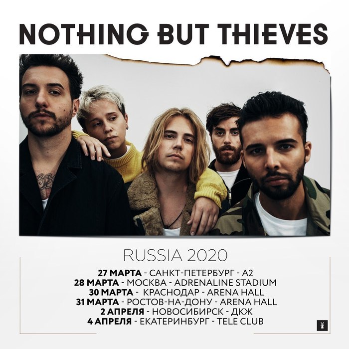 <STRIKE><font color=red>Nothing But Thieves</STRIKE></font>